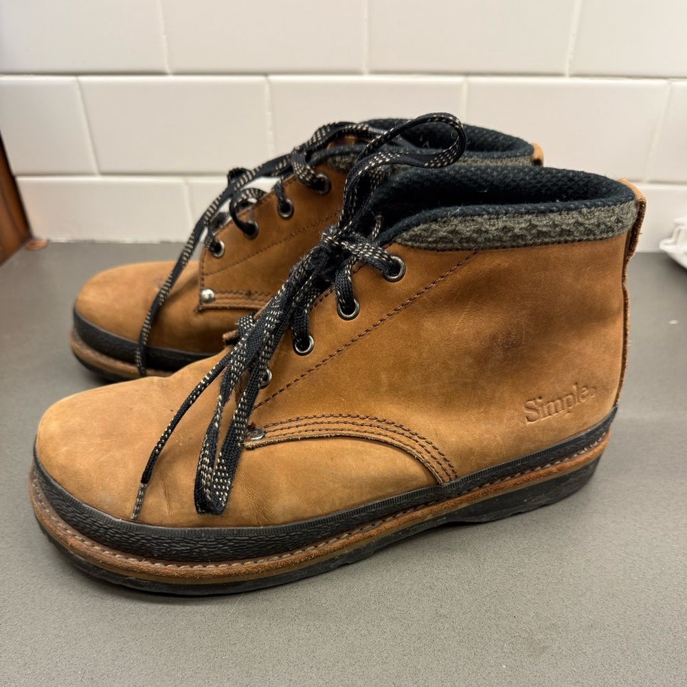Simple man boots ( oil resistant), size 10